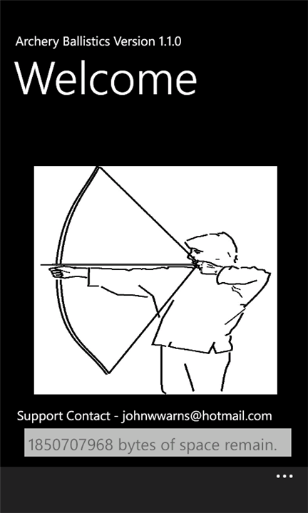 Archery Ballistics Program